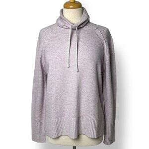 Marta's Private Label Soft Lavender Purple 100% Cashmere Sweater Turtleneck Sz S